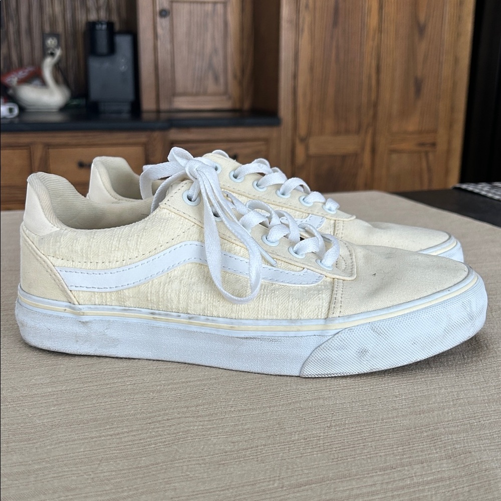 Vans old skool deluxe comfort butter yellow size‎ 8